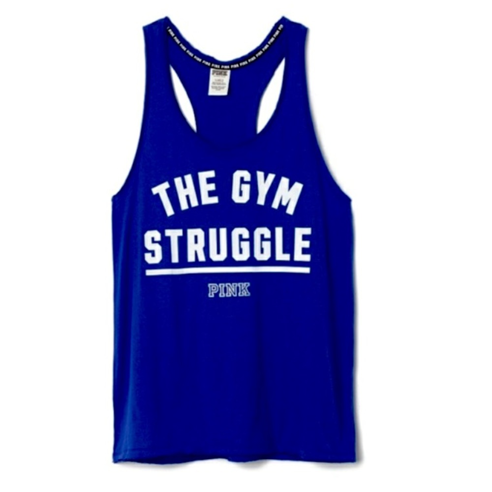 Victoria's Secret VS PINK The Gym Struggle Top